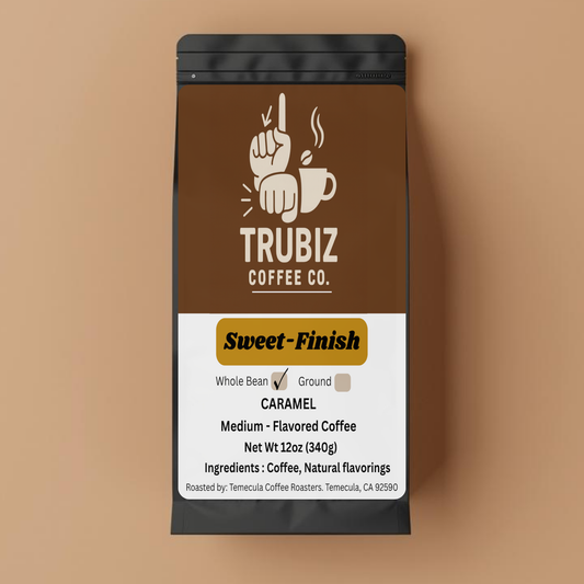 Sweet-Finish - Caramel Flavored Coffee